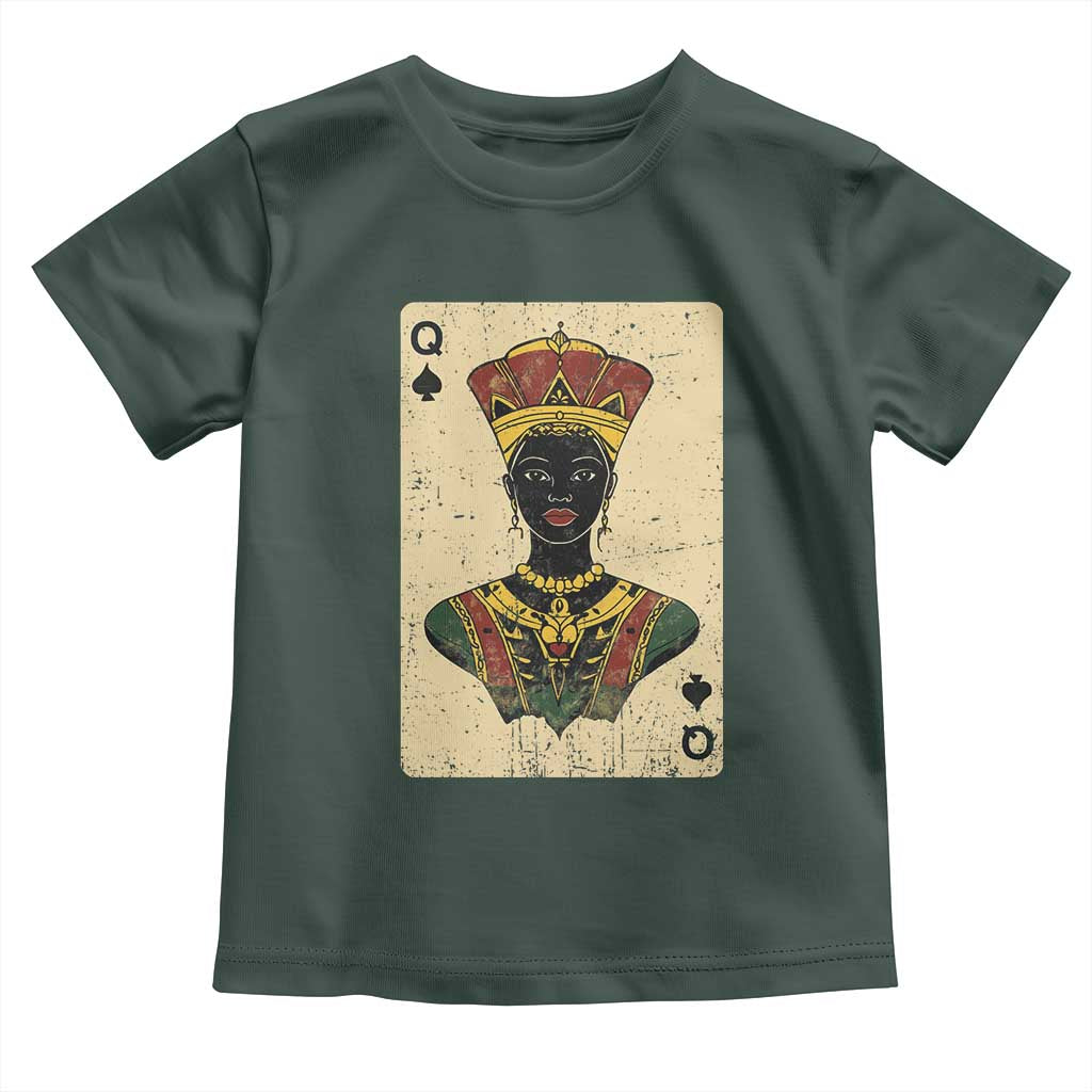 African Queen Card Black Pride Toddler T Shirt