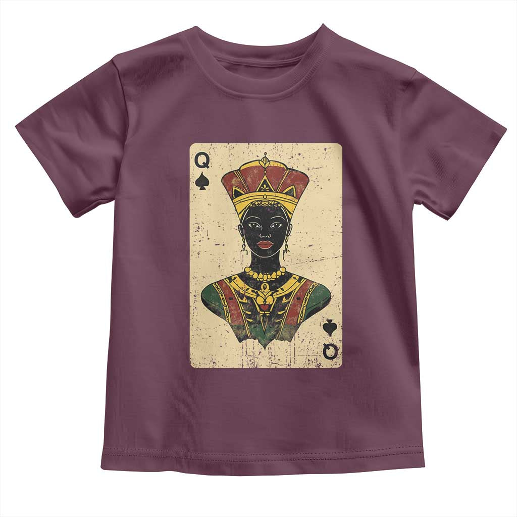 African Queen Card Black Pride Toddler T Shirt