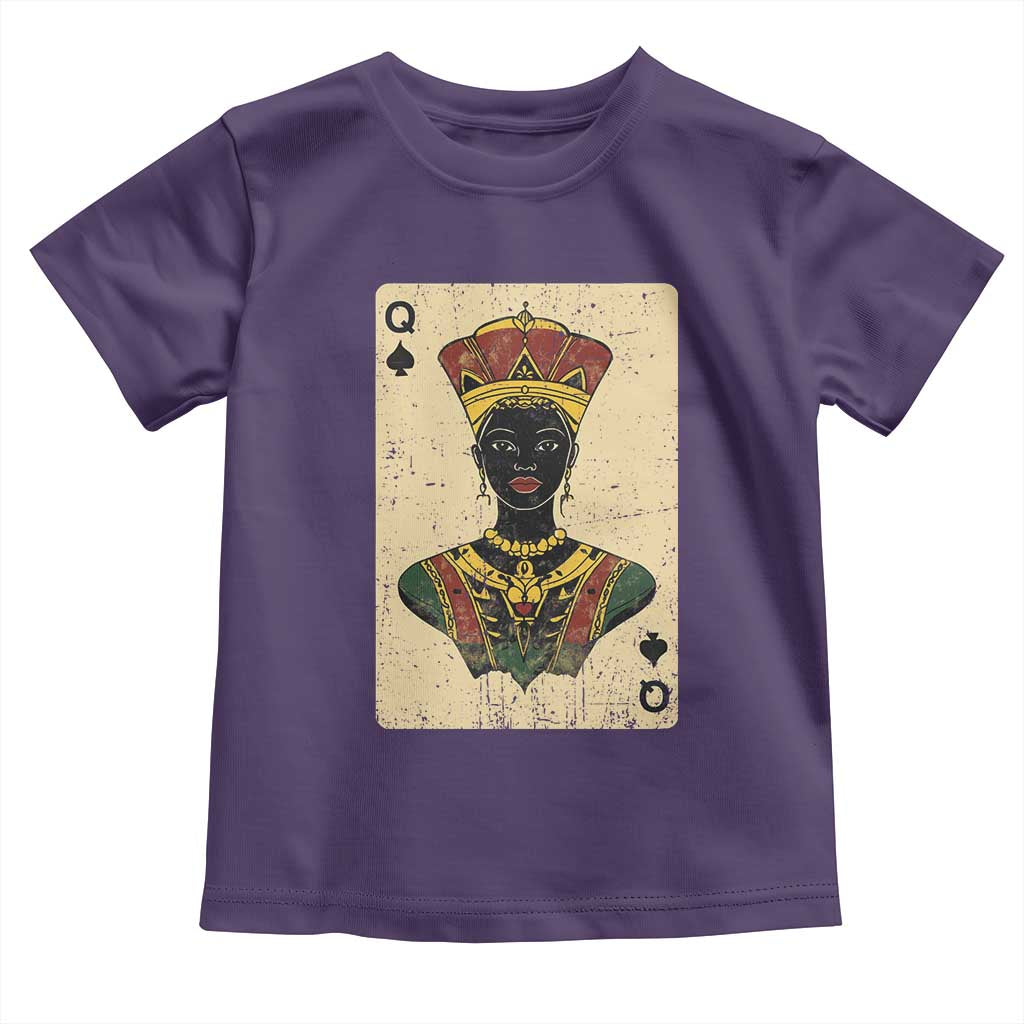 African Queen Card Black Pride Toddler T Shirt
