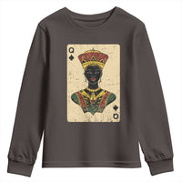 African Queen Card Black Pride Youth Sweatshirt