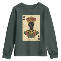 African Queen Card Black Pride Youth Sweatshirt