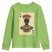 African Queen Card Black Pride Youth Sweatshirt