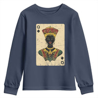 African Queen Card Black Pride Youth Sweatshirt