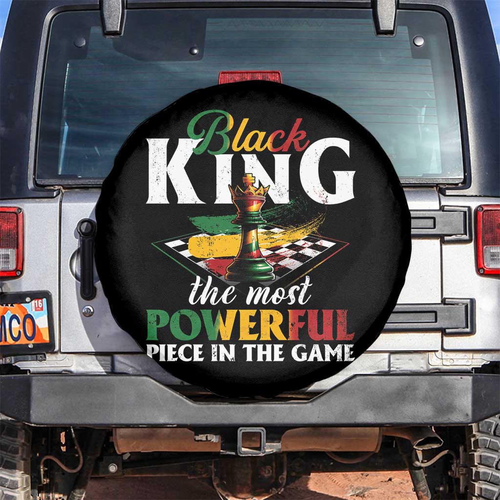 Black Pride Spare Tire Cover Black King The Most Powerful Piece In The Game