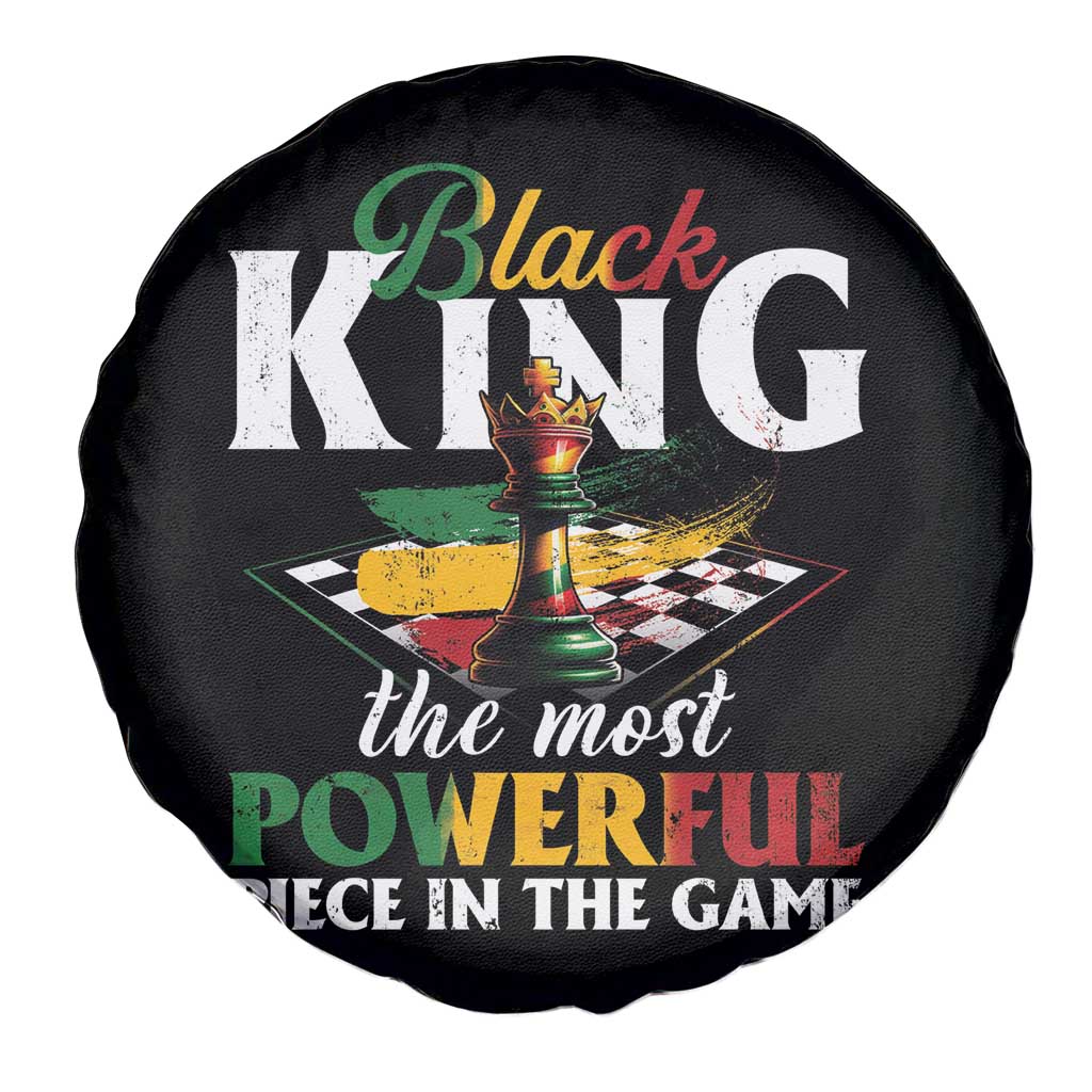 Black Pride Spare Tire Cover Black King The Most Powerful Piece In The Game