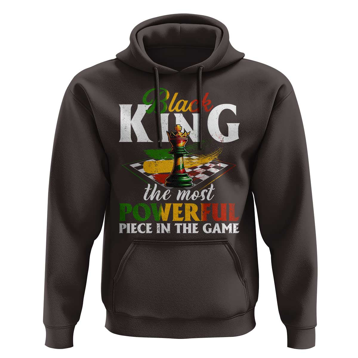 Black Pride Hoodie Black King The Most Powerful Piece In The Game