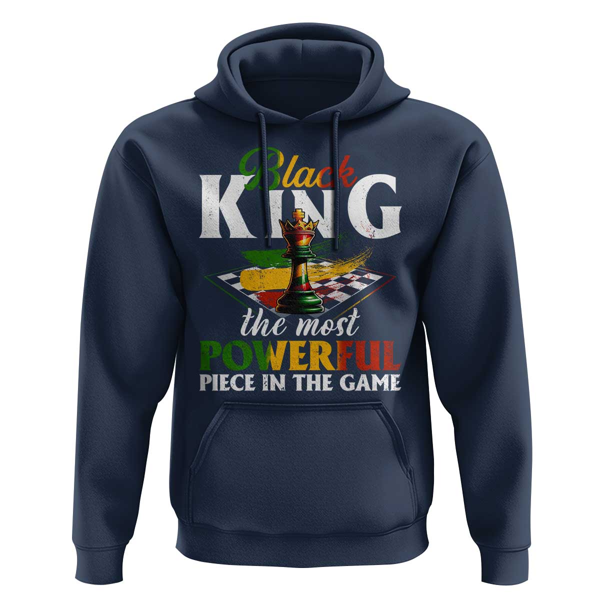 Black Pride Hoodie Black King The Most Powerful Piece In The Game