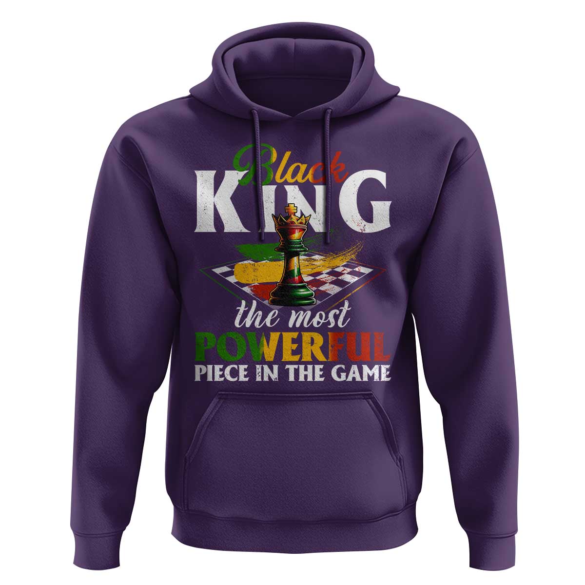 Black Pride Hoodie Black King The Most Powerful Piece In The Game