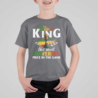 Black Pride T Shirt For Kid Black King The Most Powerful Piece In The Game
