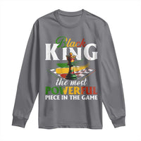 Black Pride Long Sleeve Shirt Black King The Most Powerful Piece In The Game