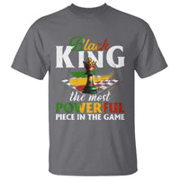 Black Pride T Shirt Black King The Most Powerful Piece In The Game
