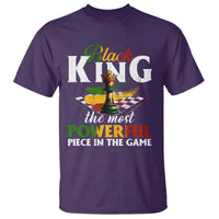 Black Pride T Shirt Black King The Most Powerful Piece In The Game