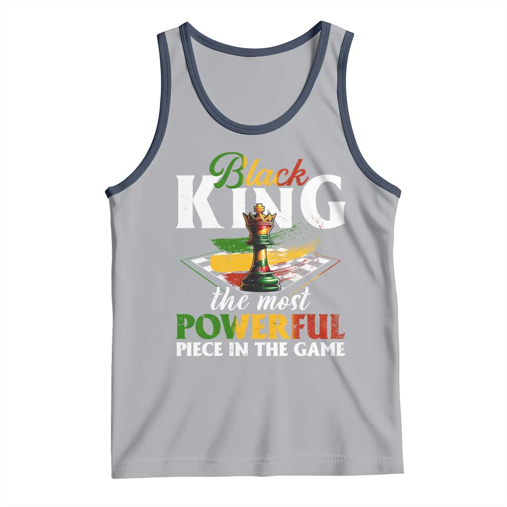 Black Pride Tank Top Black King The Most Powerful Piece In The Game