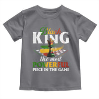 Black Pride Toddler T Shirt Black King The Most Powerful Piece In The Game