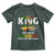 Black Pride Toddler T Shirt Black King The Most Powerful Piece In The Game