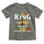 Black Pride Toddler T Shirt Black King The Most Powerful Piece In The Game