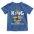 Black Pride Toddler T Shirt Black King The Most Powerful Piece In The Game