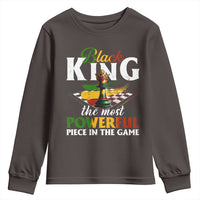Black Pride Youth Sweatshirt Black King The Most Powerful Piece In The Game