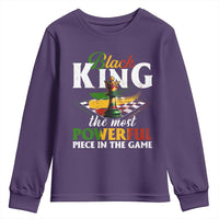 Black Pride Youth Sweatshirt Black King The Most Powerful Piece In The Game