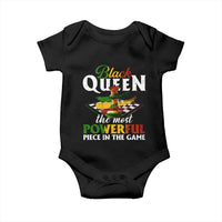 Black Pride Baby Onesie Black Queen The Most Powerful Piece In The Game