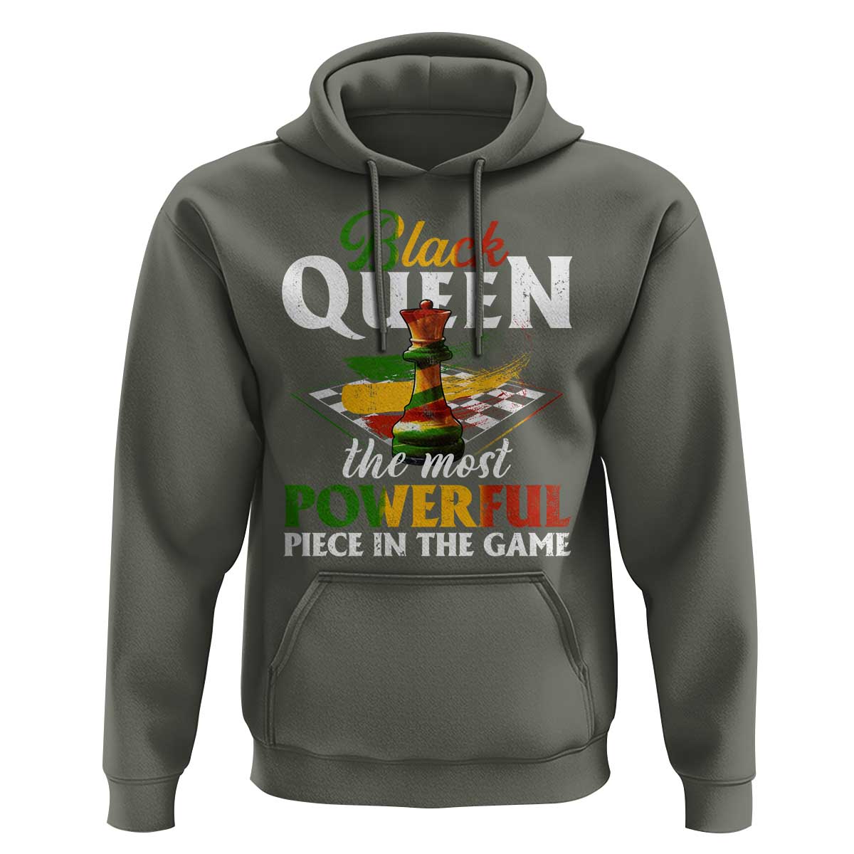 Black Pride Hoodie Black Queen The Most Powerful Piece In The Game