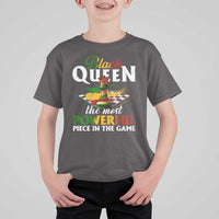 Black Pride T Shirt For Kid Black Queen The Most Powerful Piece In The Game