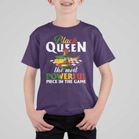 Black Pride T Shirt For Kid Black Queen The Most Powerful Piece In The Game