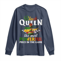 Black Pride Long Sleeve Shirt Black Queen The Most Powerful Piece In The Game