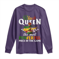 Black Pride Long Sleeve Shirt Black Queen The Most Powerful Piece In The Game