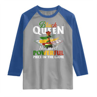 Black Pride Raglan Shirt Black Queen The Most Powerful Piece In The Game