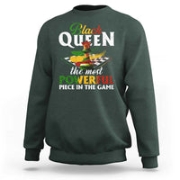 Black Pride Sweatshirt Black Queen The Most Powerful Piece In The Game