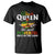 Black Pride T Shirt Black Queen The Most Powerful Piece In The Game