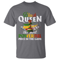 Black Pride T Shirt Black Queen The Most Powerful Piece In The Game