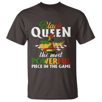 Black Pride T Shirt Black Queen The Most Powerful Piece In The Game