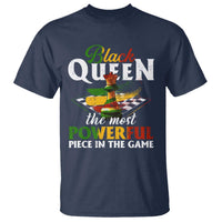 Black Pride T Shirt Black Queen The Most Powerful Piece In The Game
