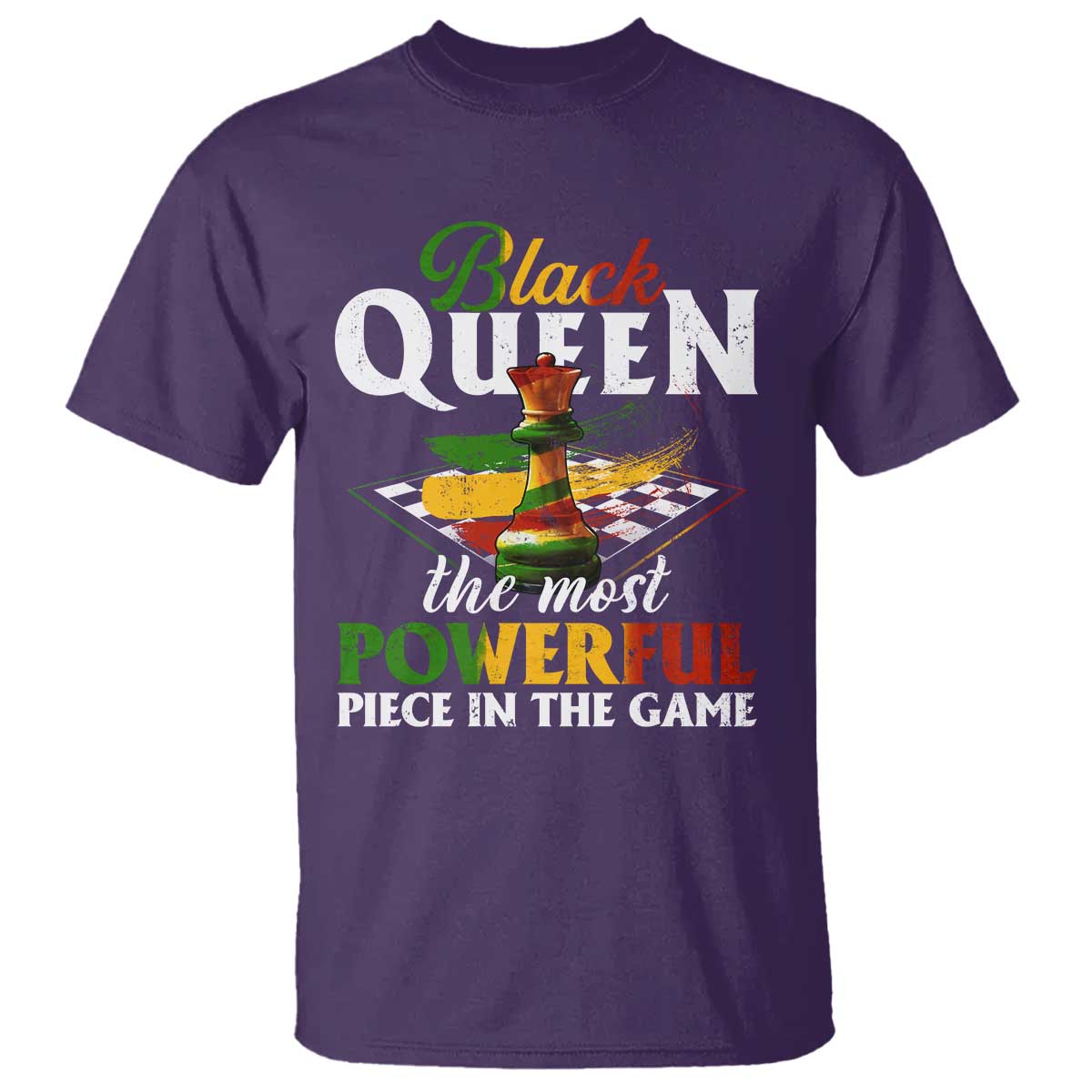 Black Pride T Shirt Black Queen The Most Powerful Piece In The Game