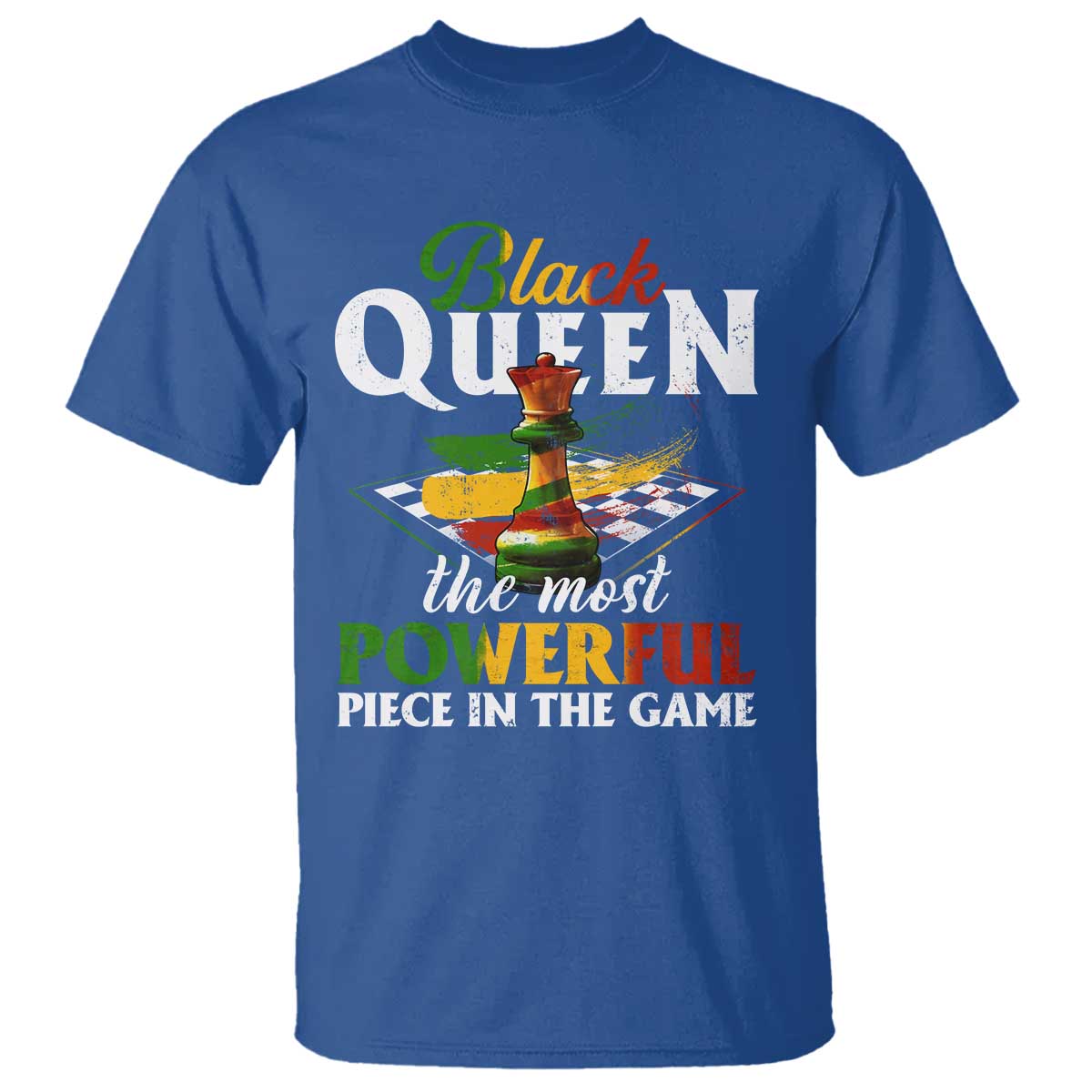 Black Pride T Shirt Black Queen The Most Powerful Piece In The Game