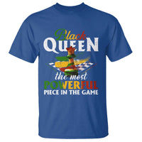 Black Pride T Shirt Black Queen The Most Powerful Piece In The Game