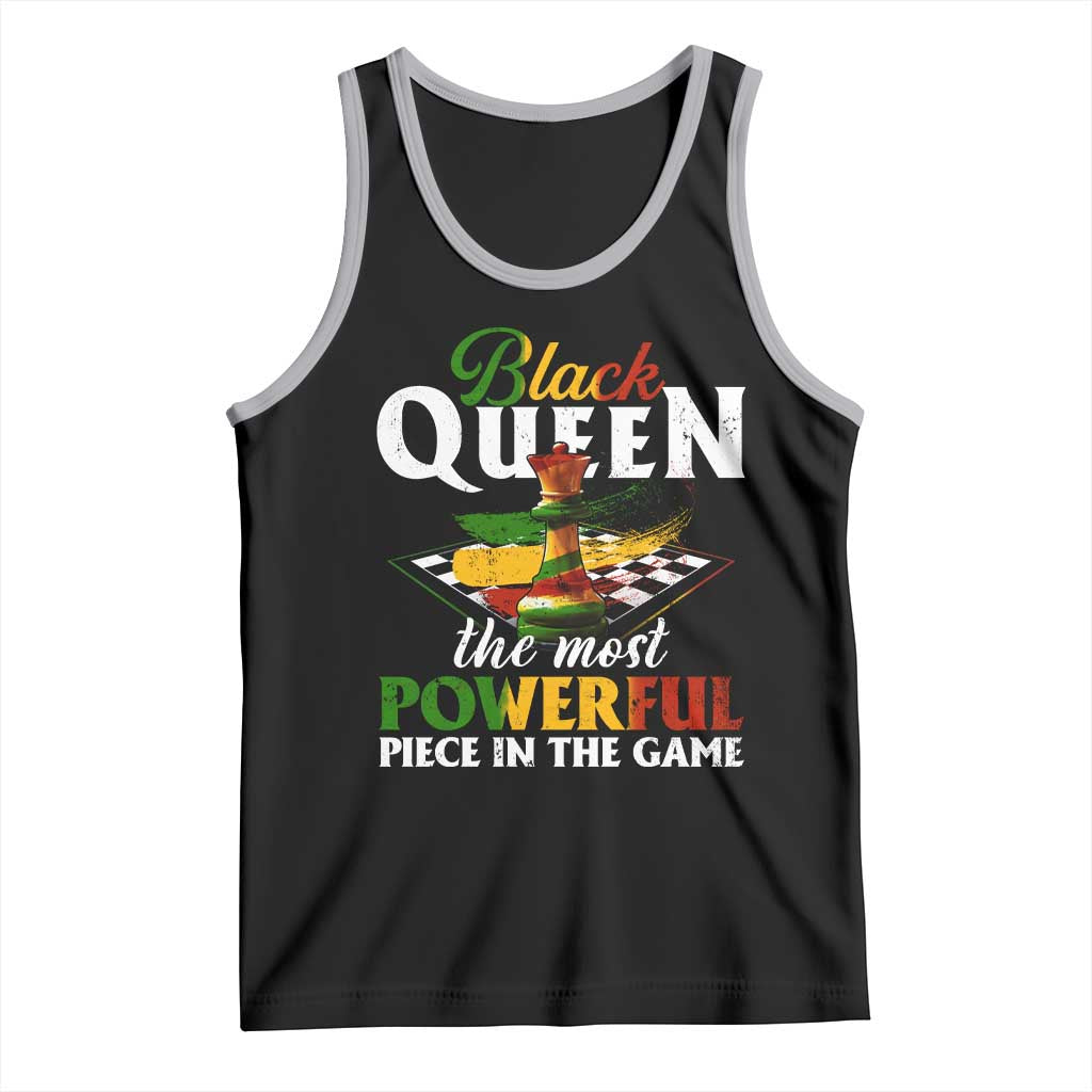 Black Pride Tank Top Black Queen The Most Powerful Piece In The Game