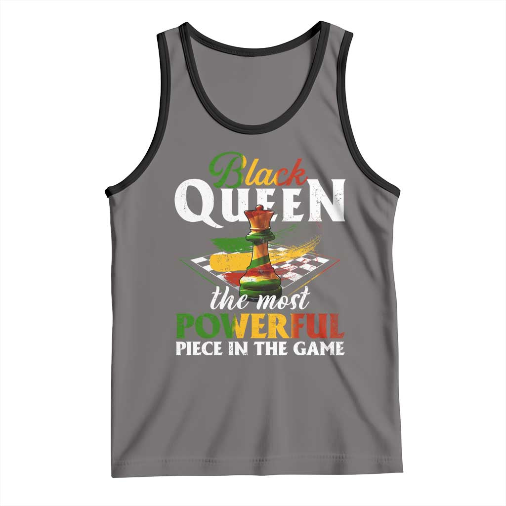 Black Pride Tank Top Black Queen The Most Powerful Piece In The Game