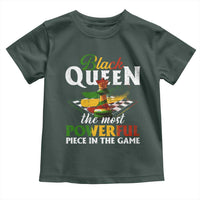 Black Pride Toddler T Shirt Black Queen The Most Powerful Piece In The Game