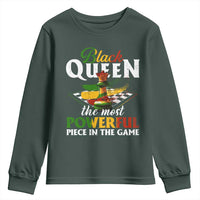 Black Pride Youth Sweatshirt Black Queen The Most Powerful Piece In The Game