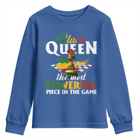 Black Pride Youth Sweatshirt Black Queen The Most Powerful Piece In The Game