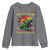 Black Pride Youth Sweatshirt My Color Is My Strength African American Women Lion