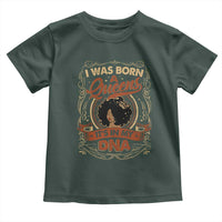 Black Women Pride Toddler T Shirt I Was Born A Queen It's In My DNA