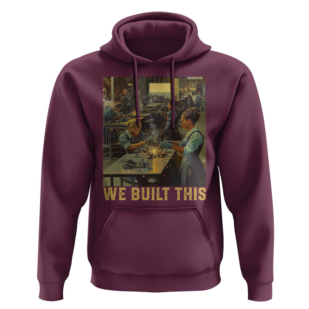 Black Women Power Hoodie We Built This Black Women In History Female Empowerment