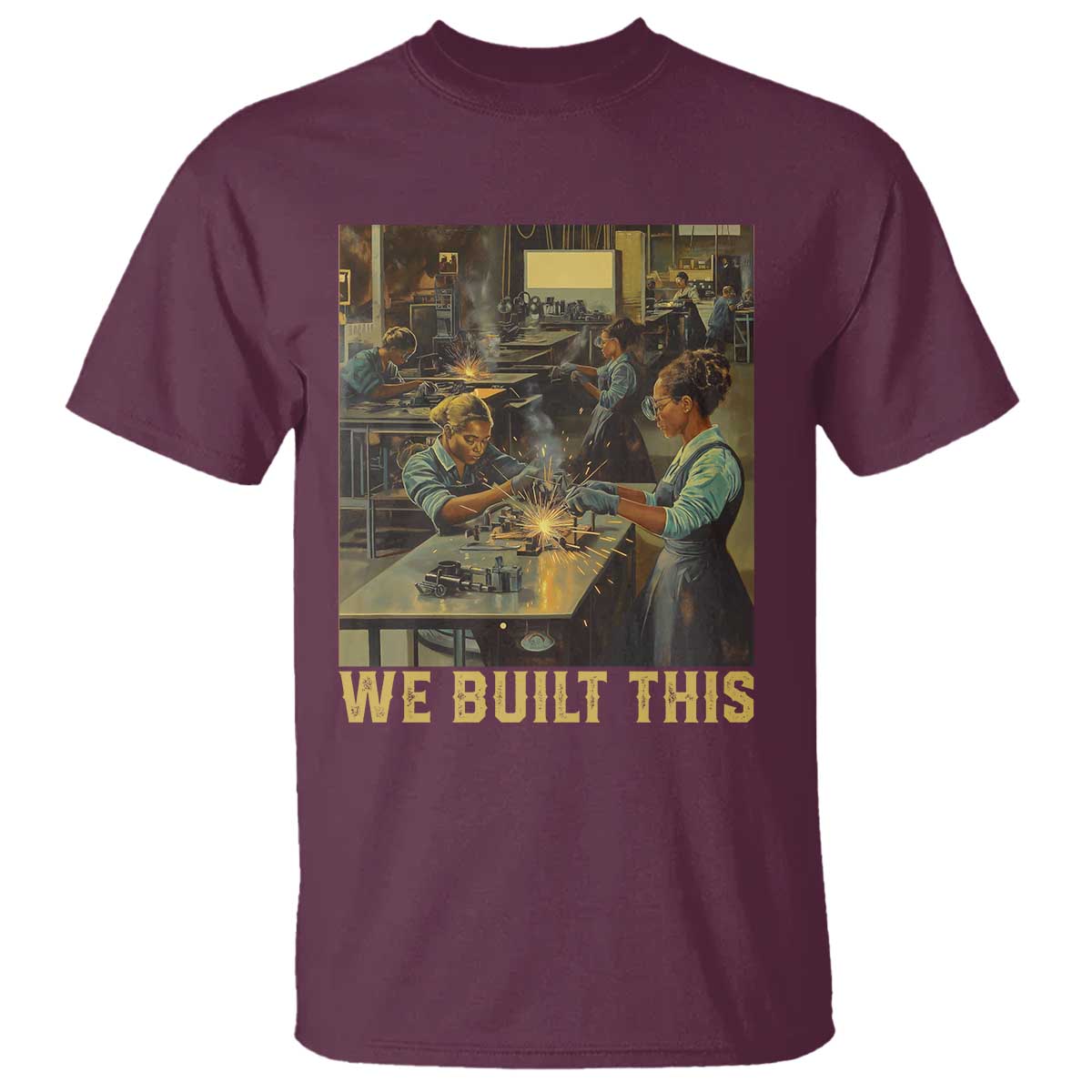 Black Women Power T Shirt We Built This Black Women In History Female Empowerment