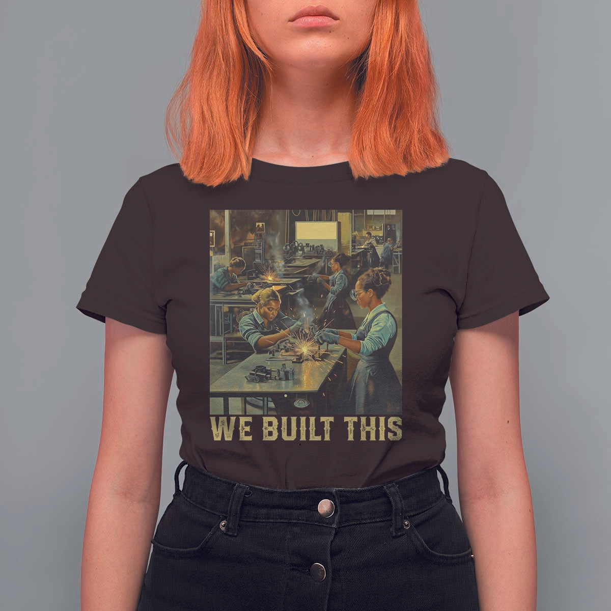 Black Women Power T Shirt For Women We Built This Black Women In History Female Empowerment