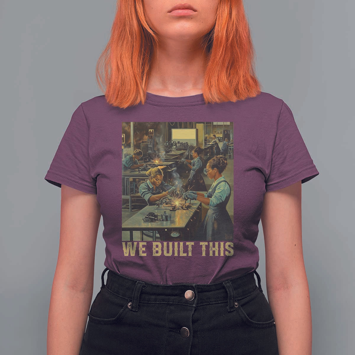 Black Women Power T Shirt For Women We Built This Black Women In History Female Empowerment