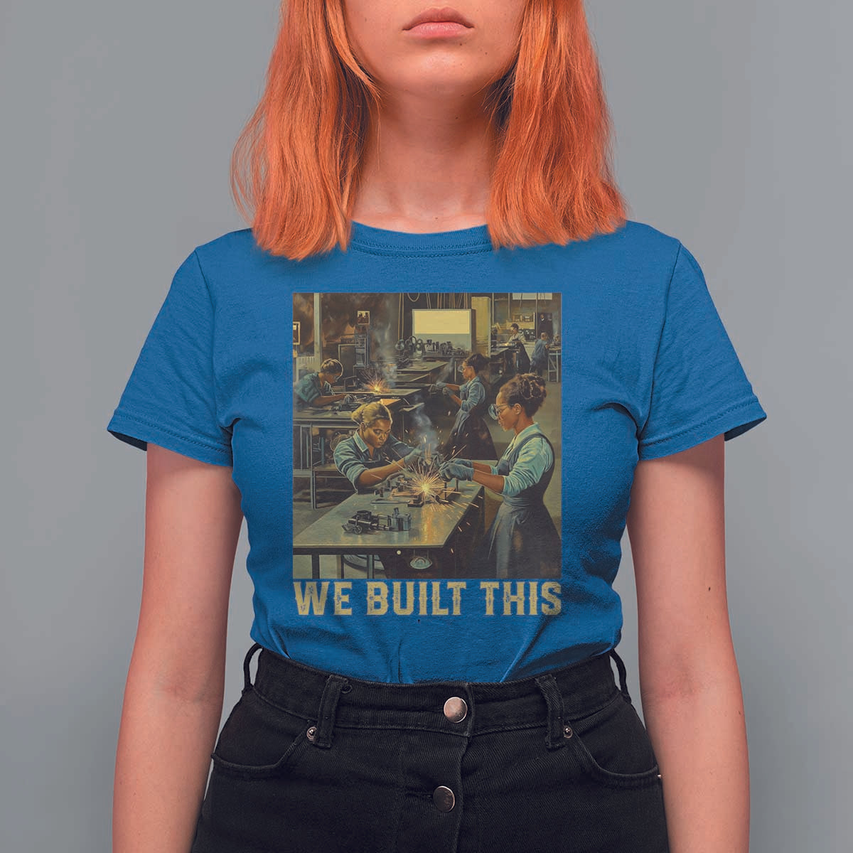 Black Women Power T Shirt For Women We Built This Black Women In History Female Empowerment